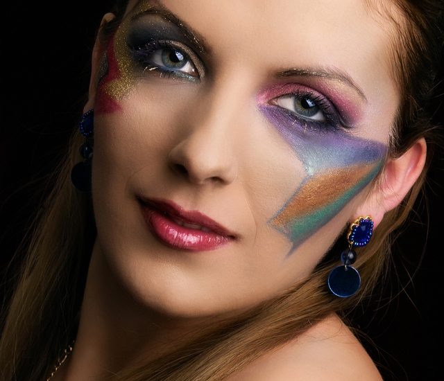 Werken met make-up en schoonheidsproducten